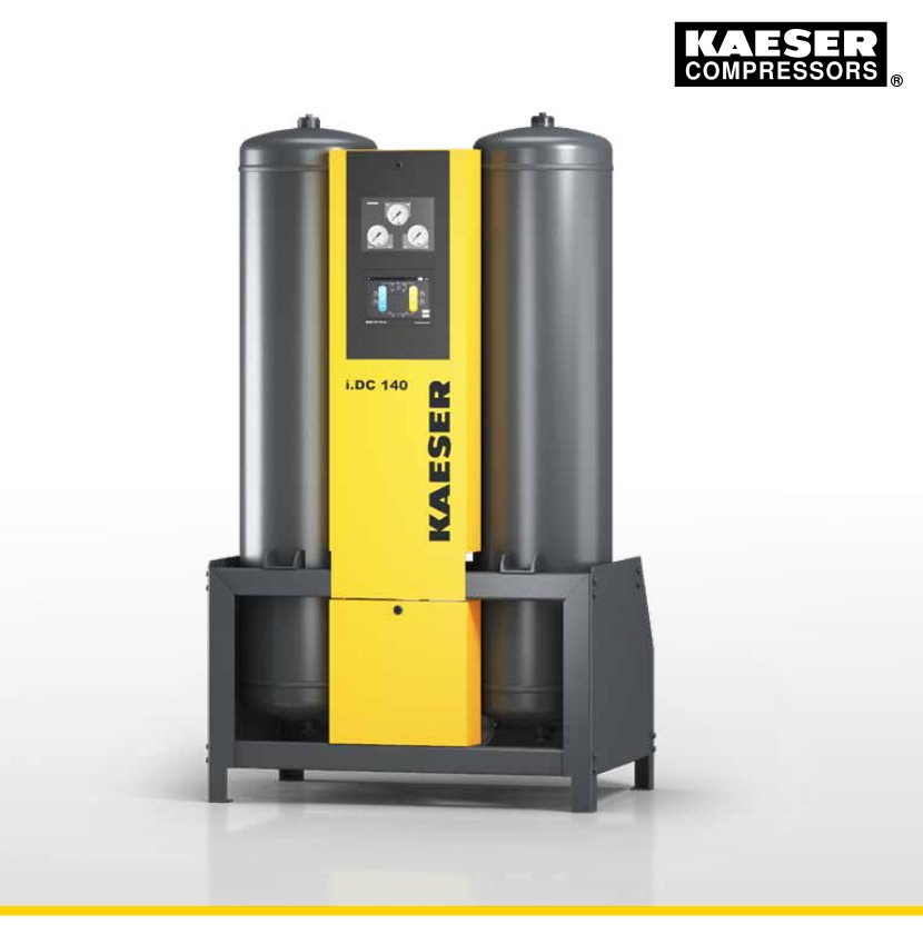 i.DC Heatless Regenerative Desiccant Dryers product image from supplied Kaeser catalogue