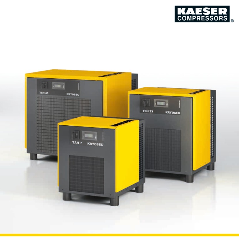 KRYOSEC refrigeration dryer from supplied Kaeser catalogue