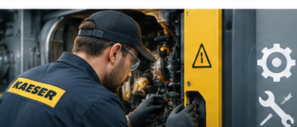 Compressed air service and maintenance support